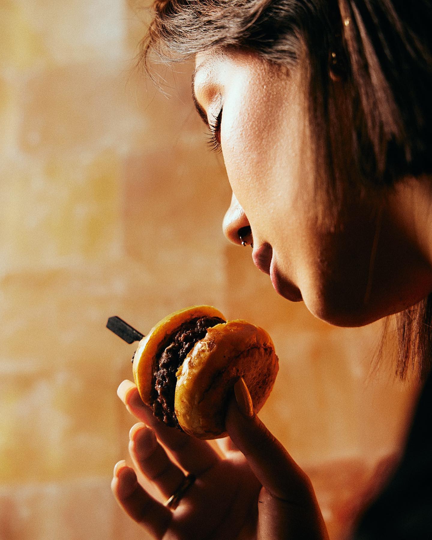 Mini burger à la truffe