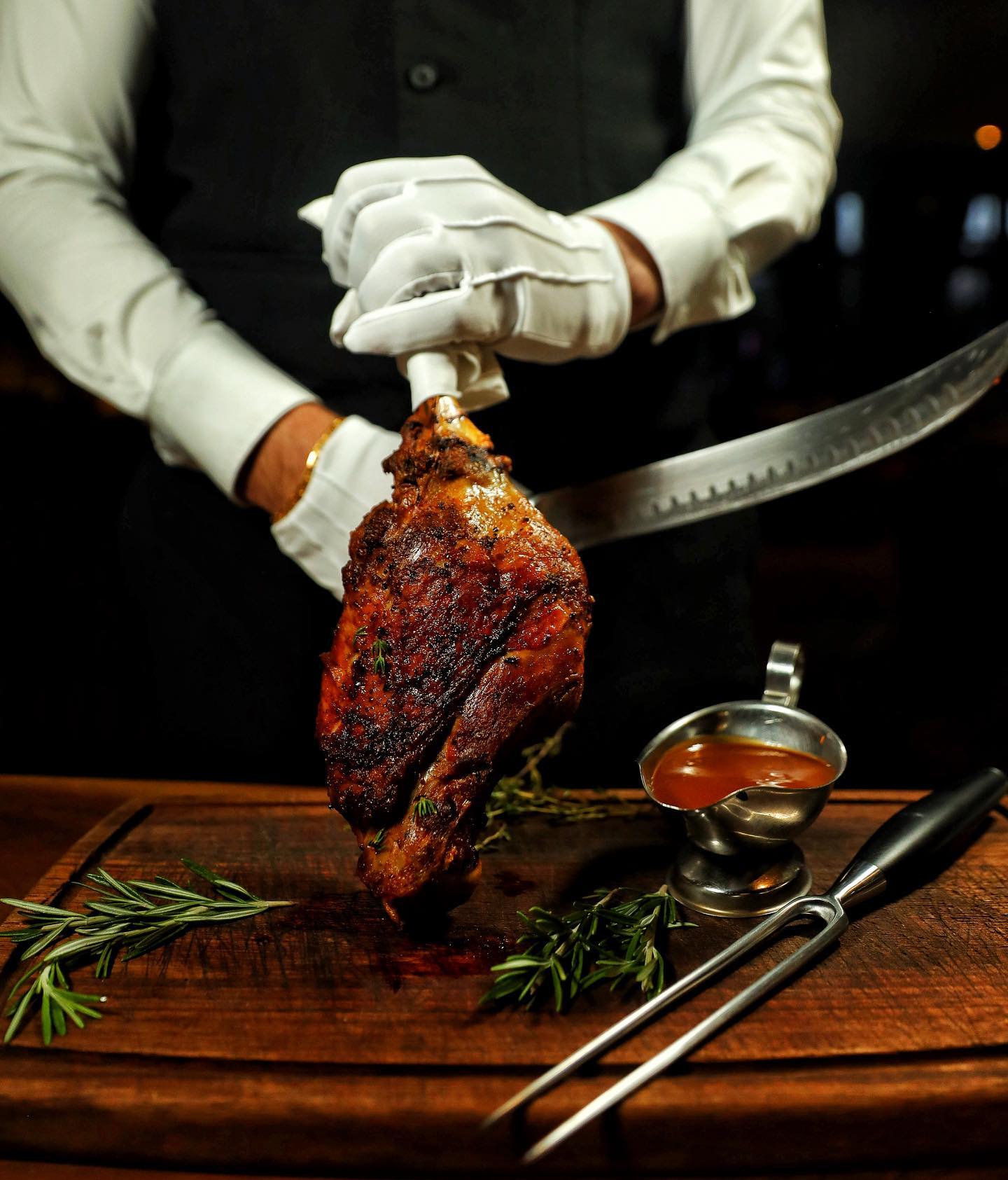 Belle pièce d'agneau